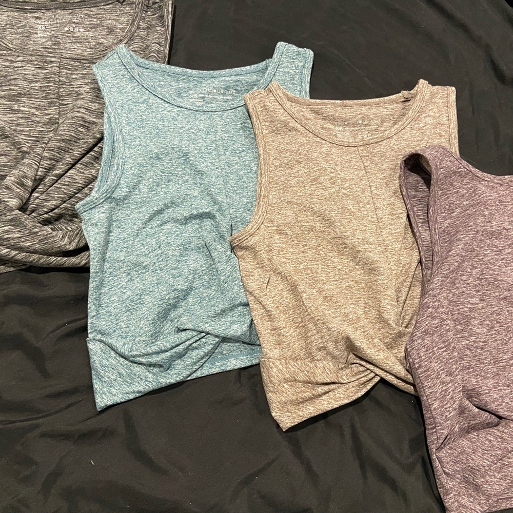 Yogalicious Lot Crop Top Tank Tops NEW!